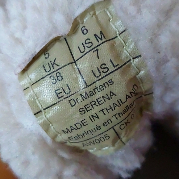 Dr. Martens Serena pink suede leather boots - Picture 16 of 16